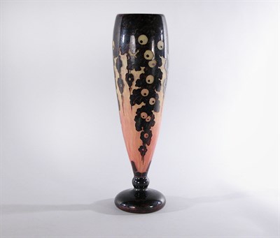 Lot 2471 - Le Verre Francais Acid Etched Cameo Glass Vase...