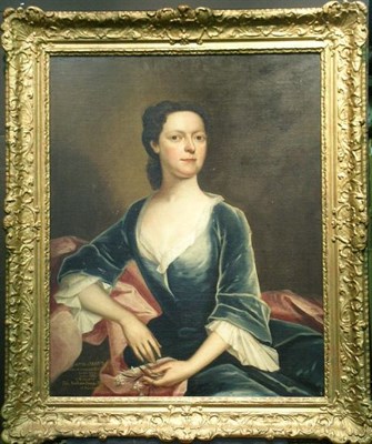 Lot 4053 - British School 18th Century PORTRAIT OF MRS....