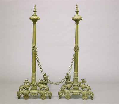 Lot 2256 - Pair of French Baroque Style Gilt-Bronze...