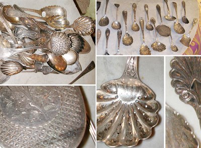 Lot 2399 - Miscellaneous Group of Silver Serving Items...