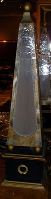 Lot 1132 - Pair of Art Deco Style Obelisk Lamps