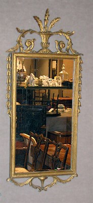 Lot 477 - Pair of Neoclassical Style Gilt-Wood Mirrors