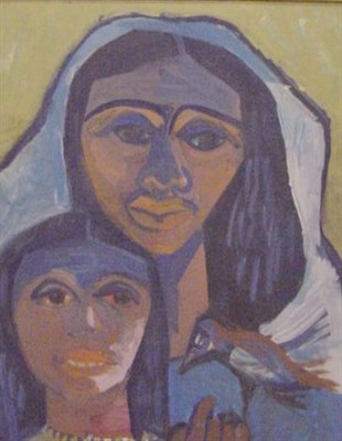 Lot 62A - Bruno Krauskopf German, 1892-1960 MOTHER AND...