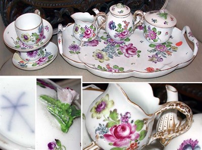 Lot 2460 - Gilt and Enameled Porcelain Partial Tea...