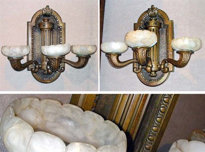 Lot 301 - Pair of Neoclassical Style Bronze and...