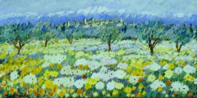 Lot 104 - Michele Cascella Italian, 1892-1989 FIELDS OF...