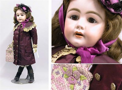 Lot 2844 - Porcelain Head Doll in Victorian Dress