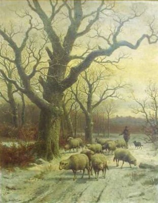 Lot 95 - Cornelis van Leemputten Belgian, 1841-1902...