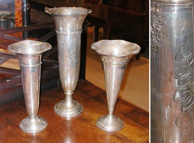Lot 419 - Miscellaneous Group of Three Sterling Silver...