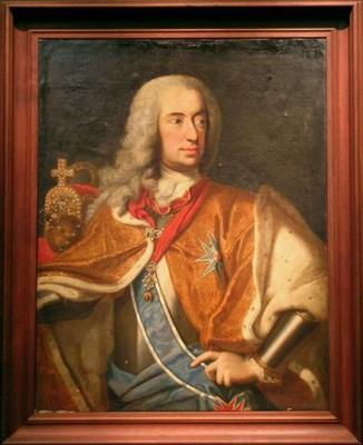 Lot 2010 - Austrian School 18th Century PORTRAIT OF A...