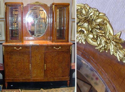 Lot 171 - Louis XVI Style Gilt-Metal Mounted Burl-Walnut...