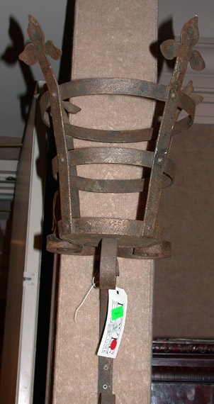 Lot 2250 - Pair of Victorian Gothic Style Iron Planters...