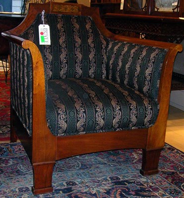 Lot 1420 - Pair of Danish Biedermeier Style Armchairs