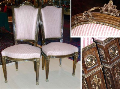 Lot 2677 - Pair of Louis XVI Style Gilt-Metal Mounted...