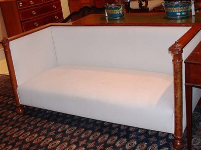 Lot 545 - Classical Style Mahogany Settee