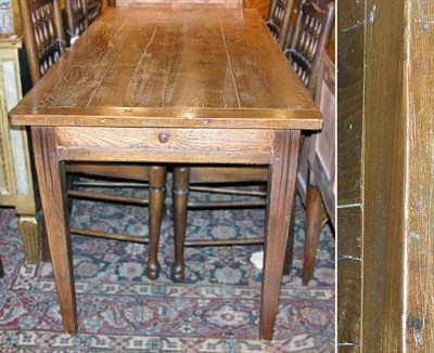 Lot 379 - French Provincial Cherry Farm Table
