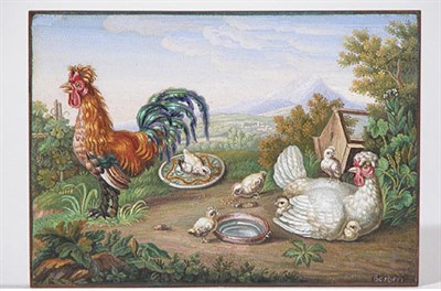 Lot 2261 - Framed Italian Micromosaic Plaque Of...