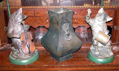 Lot 2244 - Three Asian Metal Decorations