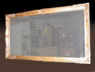 Lot 2269 - Louis XV Style Gilt-Wood Mirror Of rectangular...