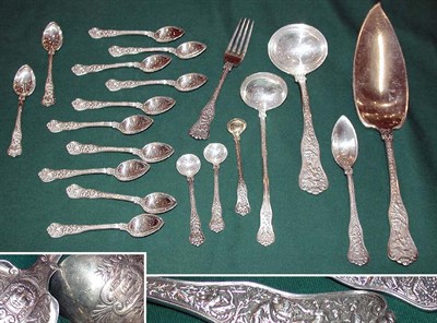 Lot 2446 - Tiffany & Co. Sterling Silver Flatware Items...