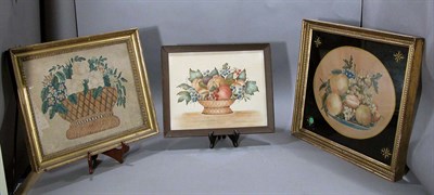 Lot 2143 - Three Still Life Theorem Pictures 19th and...
