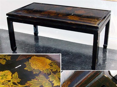 Lot 2384 - Chinese Rectangular Small Table