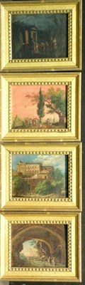 Lot 4060 - Italian School 19th Century DIVERSE VIEWS OF...