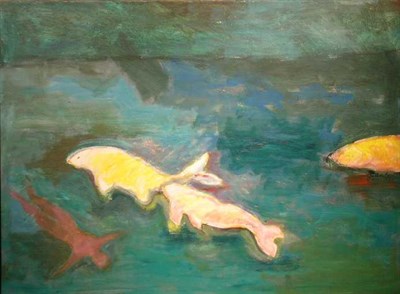 Lot 14 - Judy Anton American, 20th century SWIMMING...