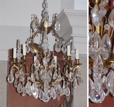 Lot 2471 - Louis XV Style Metal Six-Light Chandelier