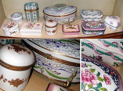 Lot 2488 - Group of Ten Gilt-Metal Mounted Porcelain...