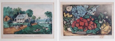 Lot 2041 - Currier & Ives, publishers AMERICAN HOMESTEAD,...