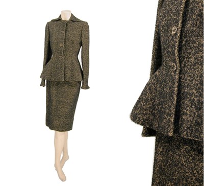 Lot 61 - Lily Ann Tweed Suit American, circa 1950 Of...