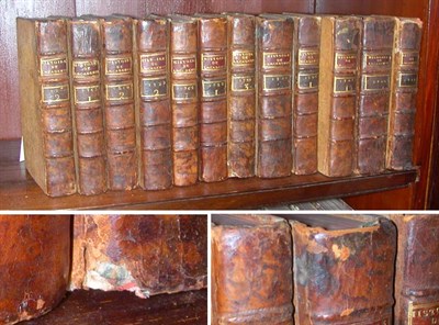 Lot 2542A - [Bindings] 41 vols Histoire de L'Academie