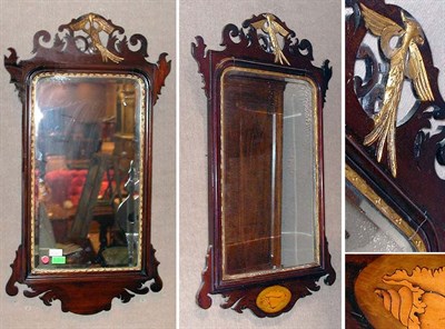 Lot 587 - Pair Queen Anne Style Parcel Gilt Mahogany...