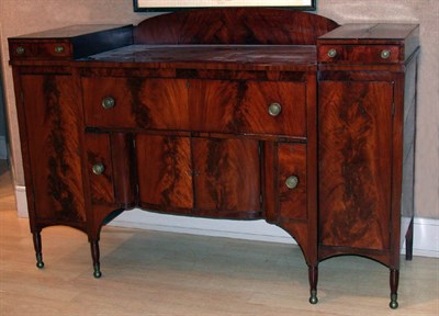 Lot 2217 - Federal Mahogany Sideboard Mid-Atlantic States,...