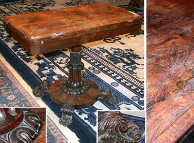 Lot 4415 - Late Regency Rosewood Games Table Early 19th...