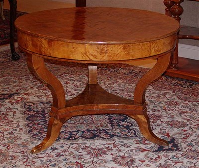 Lot 429 - Georgian Style Satinwood Center Table