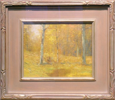 Lot 26 - Bruce Crane American, 1857-1937 WOODS OF GOLD...