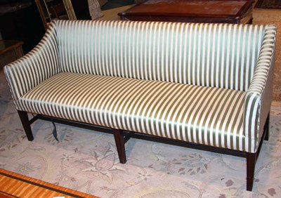 Lot 2444 - Georgian Style Mahogany Upholstered Sofa...