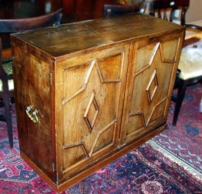 Lot 317 - Victorian Walnut Double Door Side Cabinet...