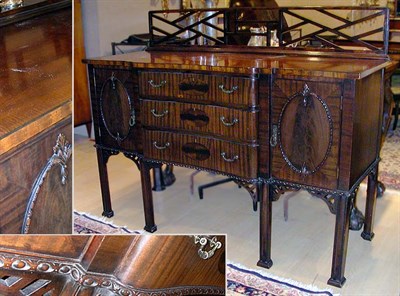 Lot 308 - Georgian Style Mahogany Sideboard