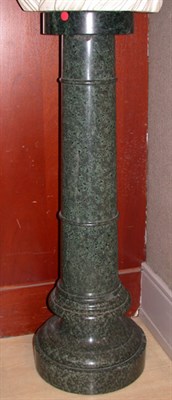 Lot 457 - Green Marble Pedestal