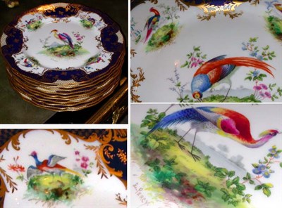 Lot 568 - Set of Ten Royal Doulton Porcelain Cabinet...