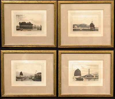 Lot 77A - Thomas & William Daniell [CHINESE VIEWS] Four...