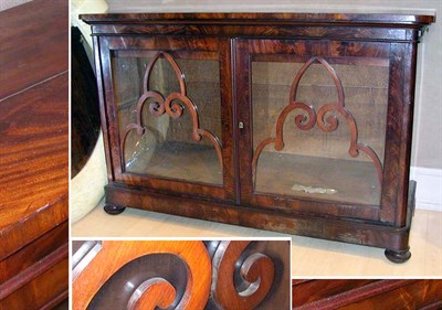 Lot 353 - Victorian Mahogany Side Cabinet