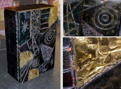 Lot 125 - Steel Side Cabinet