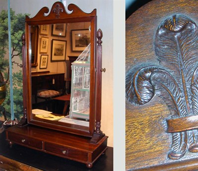 Lot 187 - Georgian Style Mahogany Dressing Mirror
