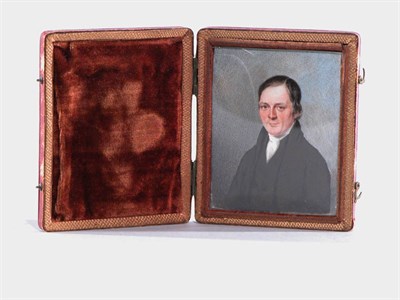 Lot 2151 - Portrait Miniature of a Gentleman English or...