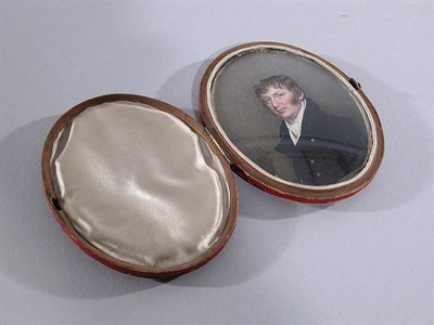 Lot 2150 - Portrait Miniature of a Gentleman English or...