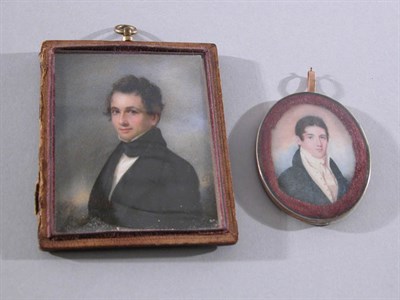 Lot 2152 - Portait Miniature of a Gentleman Probably...